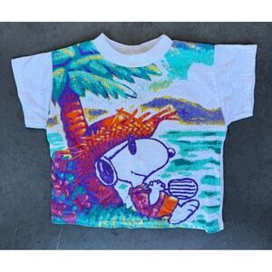 VTG Kids Toddler Sz 2T SNOOPY Made in USA T Shirt